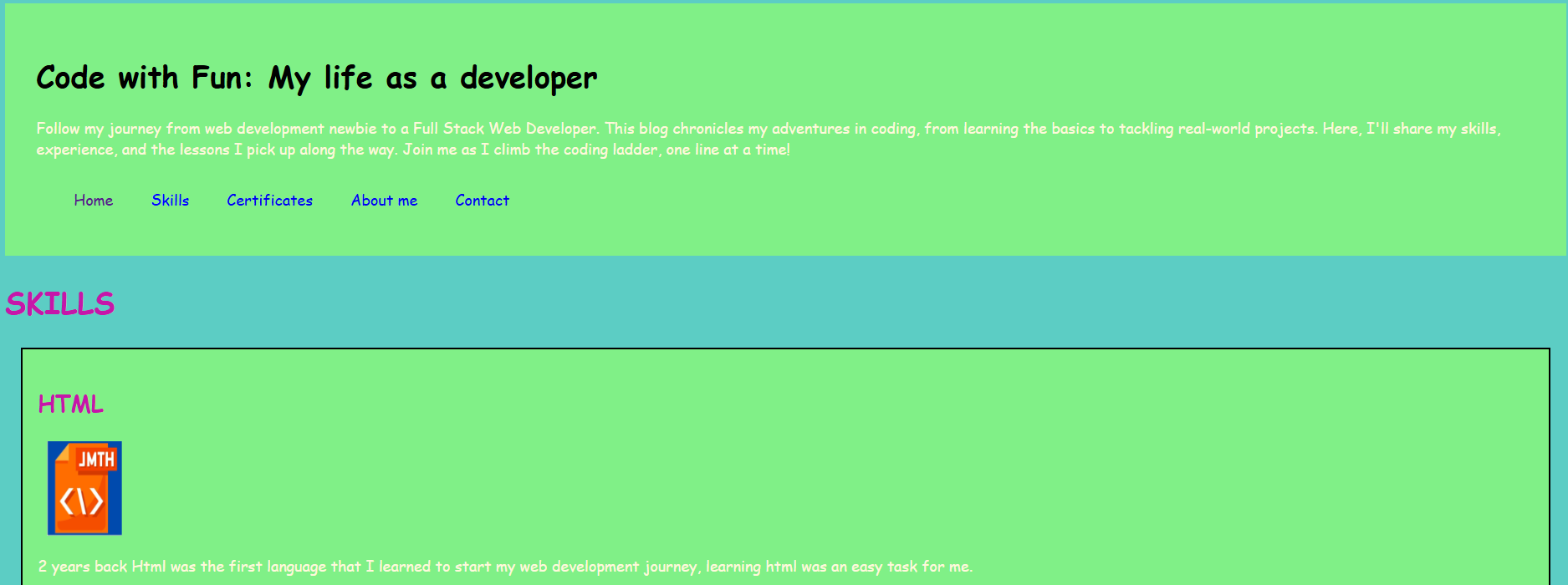 html-cert